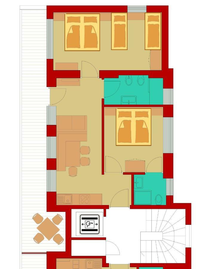 Appartement Wiere Molini di Tures Dış mekan fotoğraf